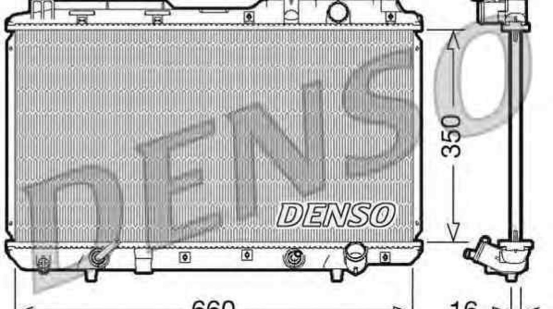 Radiator apa racire motor HONDA CR-V I (RD) DENSO DRM40010