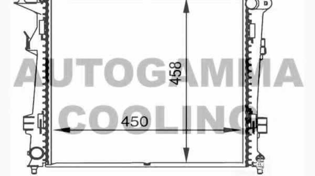 Radiator apa racire motor KIA CEE'D hatchback ED OEM D70302OEM