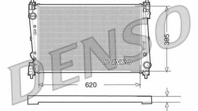 Radiator apa racire motor LANCIA DELTA III 844 DENSO DRM09112