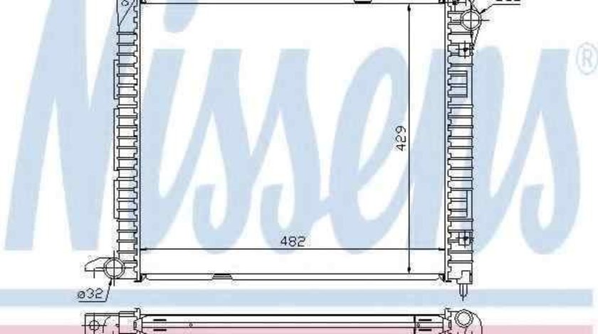 Radiator apa racire motor LAND ROVER FREELANDER Soft Top NISSENS 64300A