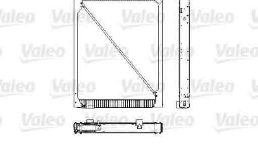 Radiator apa racire motor MERCEDES-BENZ ACTROS MP2 / MP3 VALEO 733485