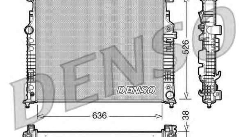 Radiator apa racire motor MERCEDES-BENZ M-CLASS (W164) DENSO DRM17007