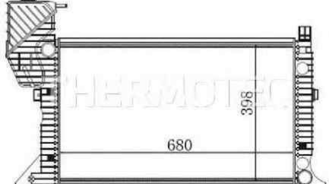 Radiator apa racire motor MERCEDES-BENZ SPRINTER 4-t platou / sasiu 904 Producator THERMOTEC D7M004TT