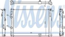 Radiator apa racire motor NISSAN QASHQAI / QASHQAI...