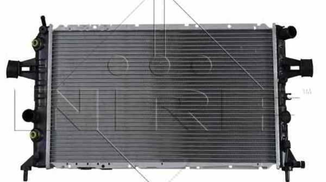 Radiator apa racire motor OPEL ASTRA G caroserie F70 NRF 58178