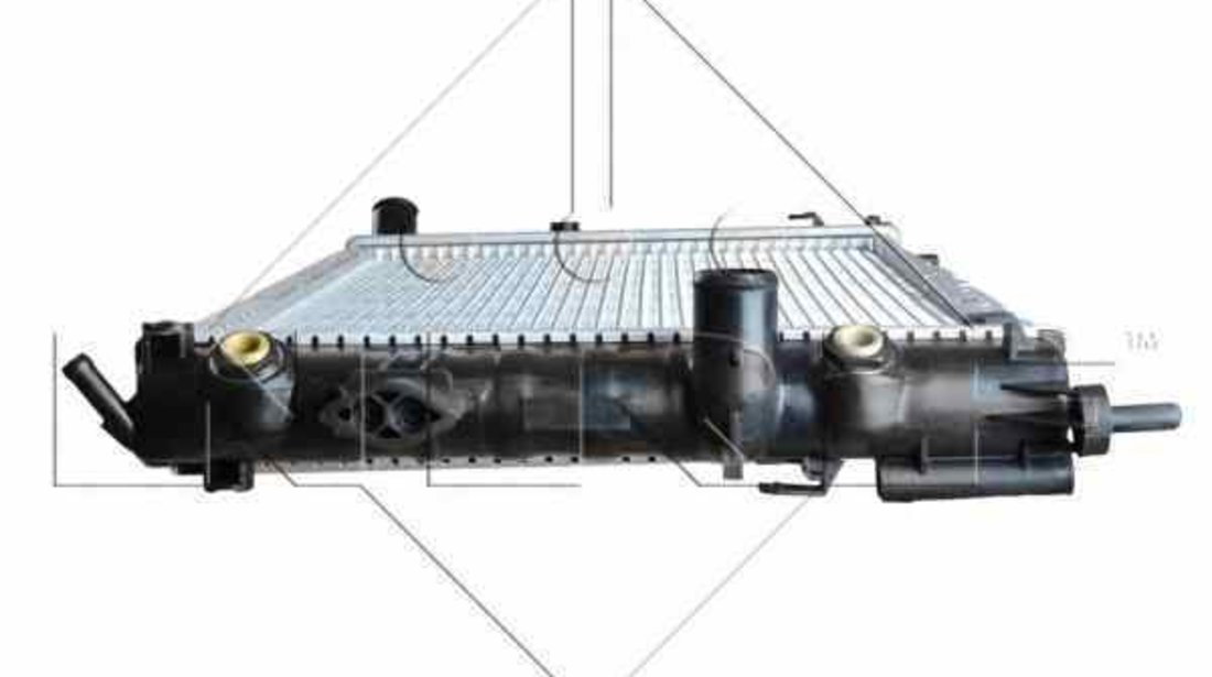 Radiator apa racire motor OPEL ASTRA G combi F35 NRF 58178