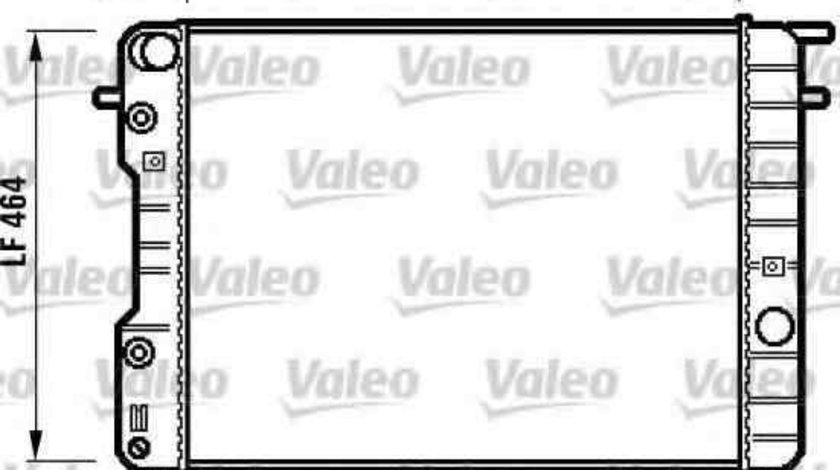 Radiator apa racire motor OPEL OMEGA B combi (21_, 22_, 23_) VALEO 731840