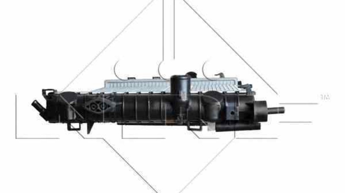 Radiator apa racire motor OPEL ZAFIRA B Van NRF 53442