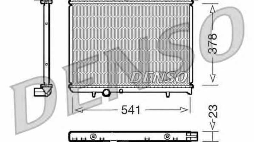 Radiator apa racire motor PEUGEOT 307 3A/C DENSO DRM21031