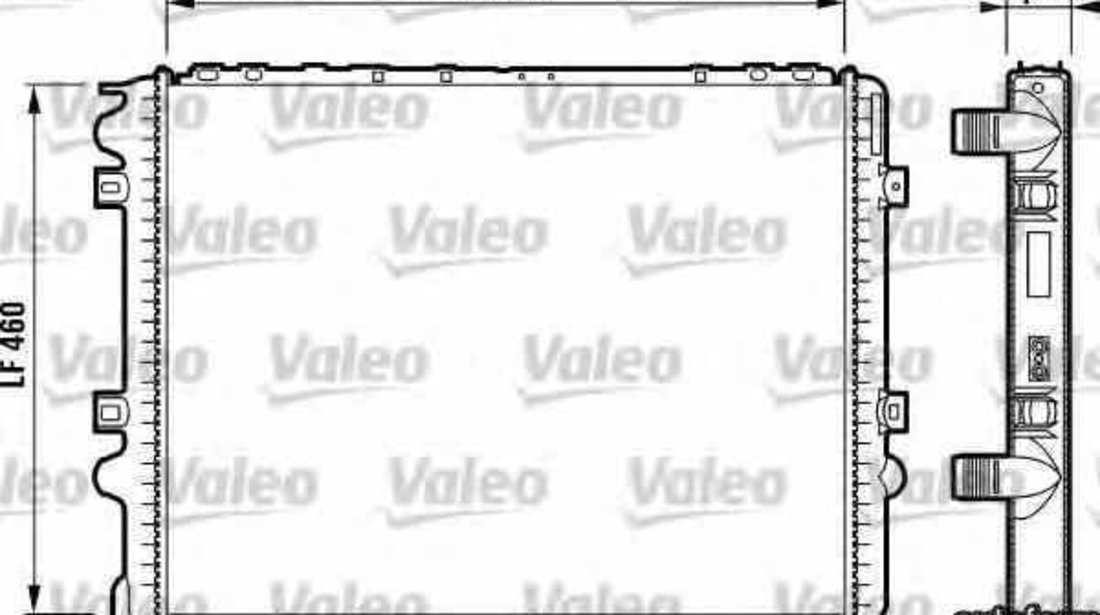 Radiator apa racire motor RENAULT TRUCKS MASCOTT caroserie inchisa/combi VALEO 732569