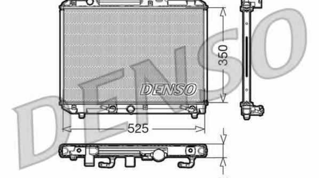 Radiator apa racire motor SUZUKI BALENO combi EG DENSO DRM47002