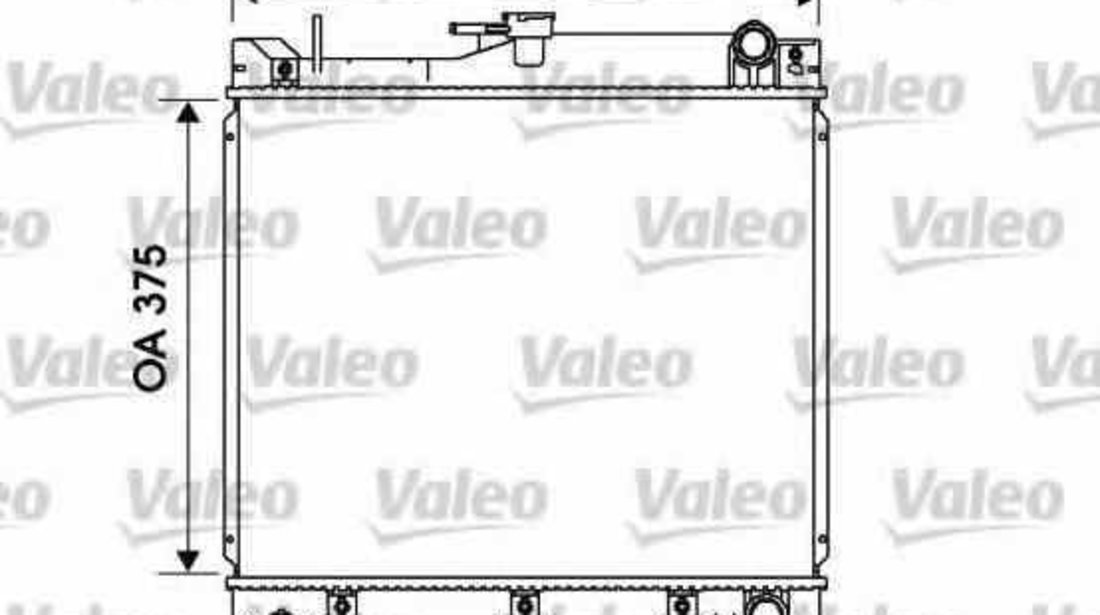 Radiator apa racire motor SUZUKI JIMNY FJ VALEO 734170