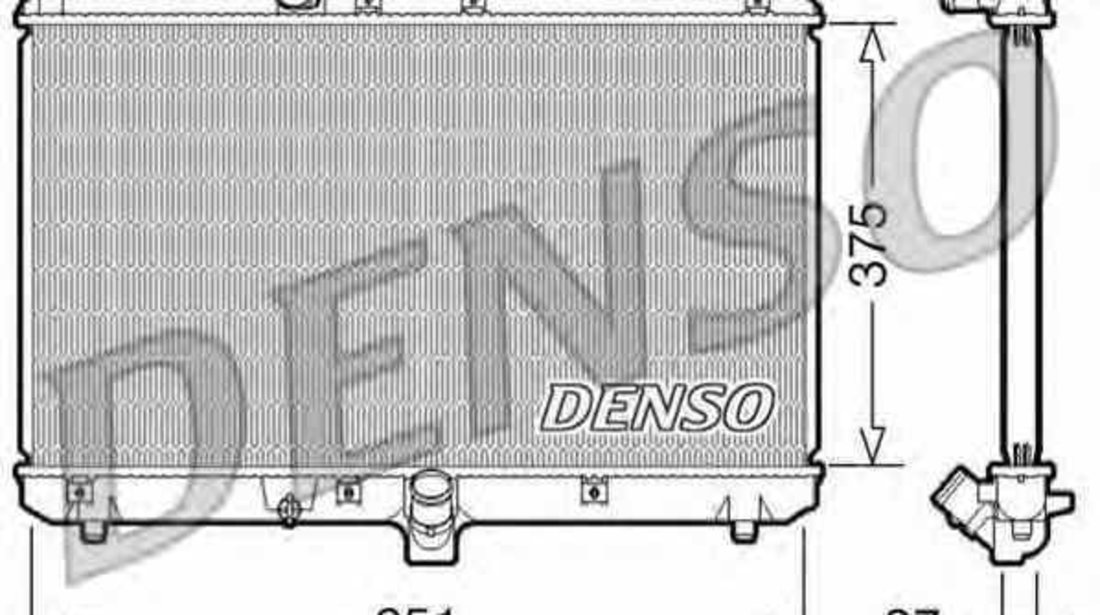 Radiator apa racire motor SUZUKI SX4 EY GY DENSO DRM47022