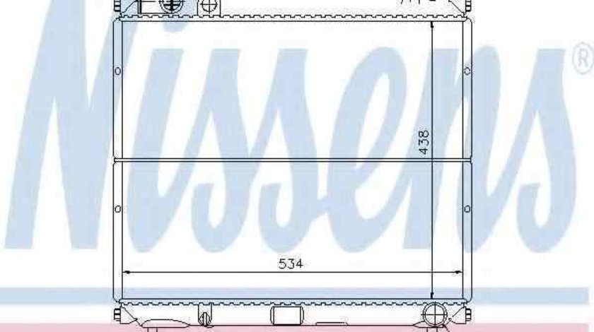 Radiator apa racire motor SUZUKI VITARA (ET, TA) NISSENS 64179