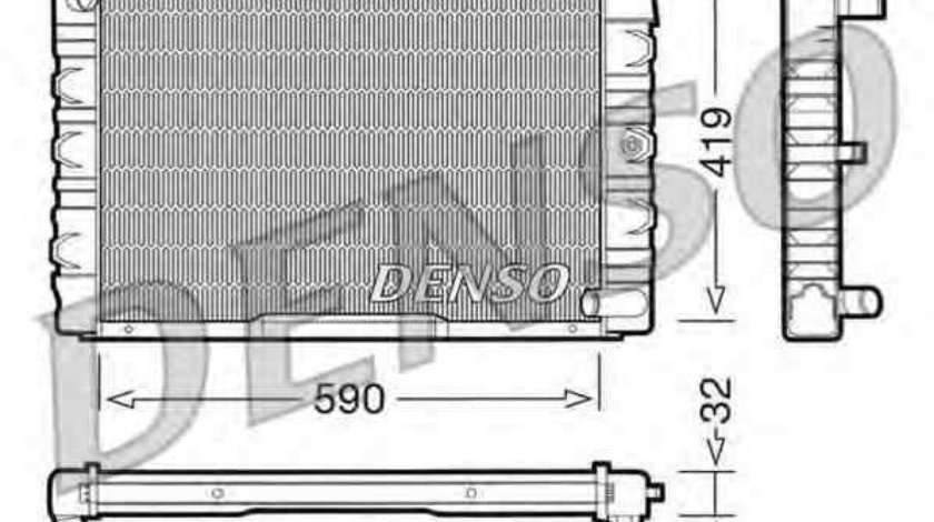 Radiator apa racire motor VOLVO 140 combi (145) Producator DENSO DRM33033
