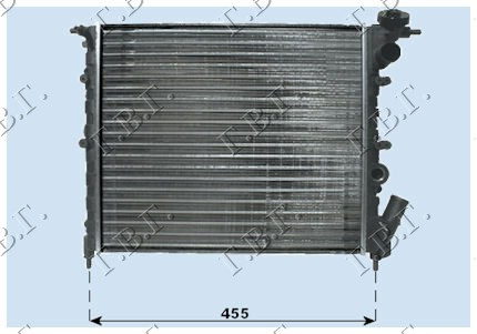 Radiator Apa - Renault Clio 1990 , 7700805486