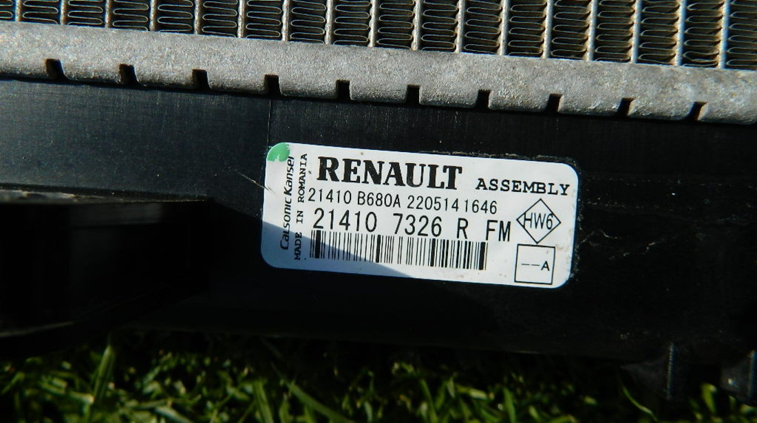 Radiator apa Renault,Dacia,Nissan cod 214107326R