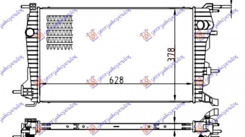 Radiator Apa - Renault Fluence 2013 , 214100069r