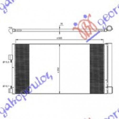 Radiator Apa - Renault Latitude 2010 , 214100005r