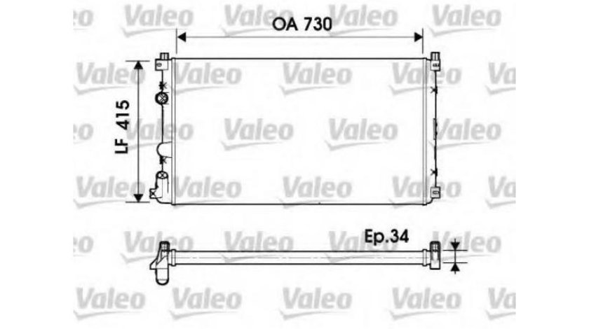 Radiator apa Renault MASTER II platou / sasiu (ED/HD/UD) 1998-2016 #2 180054N