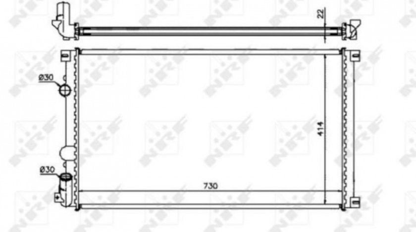 Radiator apa Renault MASTER II platou / sasiu (ED/HD/UD) 1998-2016 #3 123148