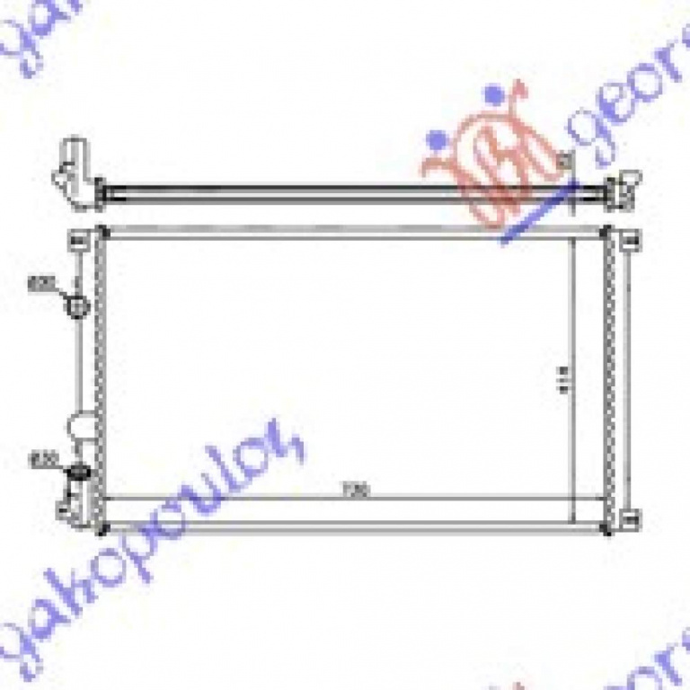 Radiator Apa - Renault Master/Mascott1998 1999 , 9161437