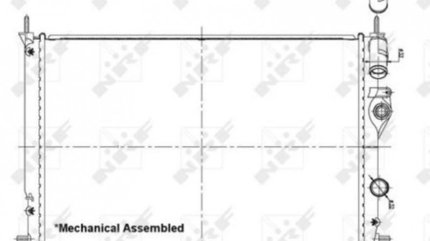 Radiator apa Renault MEGANE I Classic (LA0/1_) 1996-2006 #2 01093005