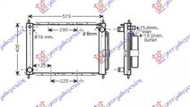 Radiator Apa - Renault Modus 2005 , 8200134606