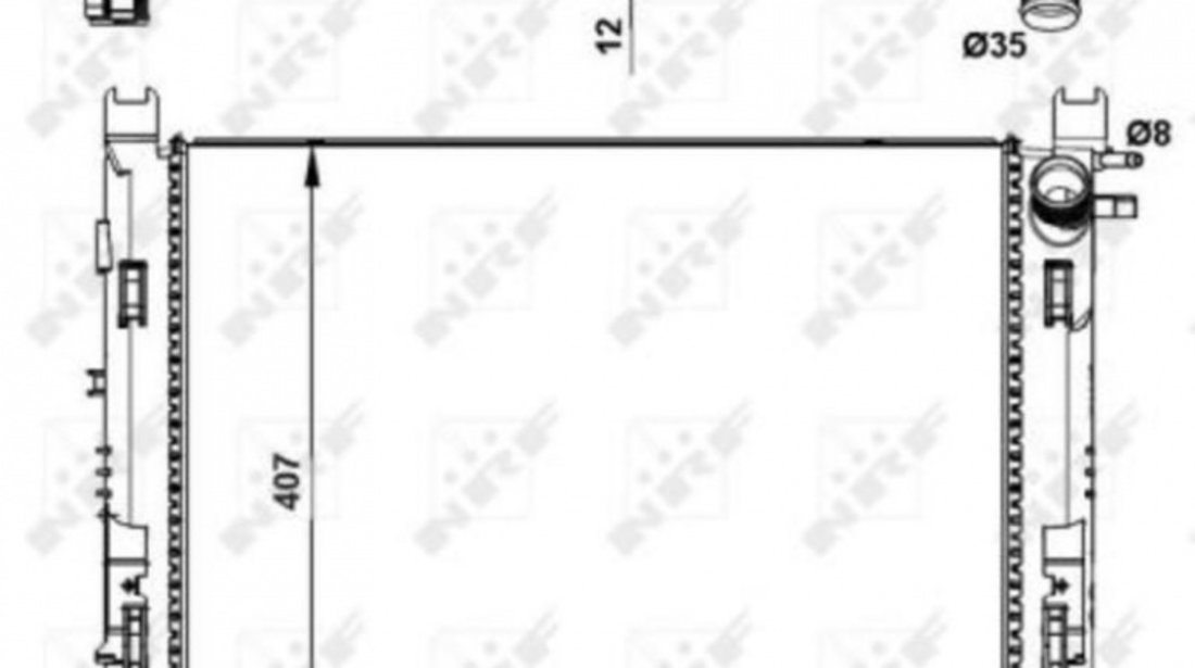 Radiator apa Renault SYMBOL II (LU1/2_) 2008-2016 #2 107210