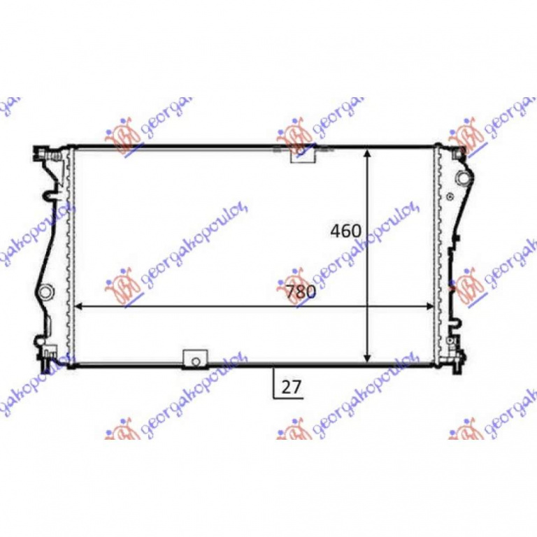 Radiator Apa - Renault Trafic 2006 , 8200465488