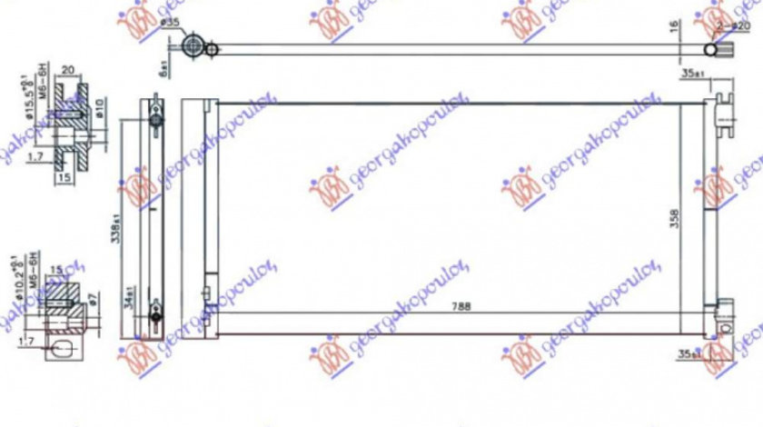 Radiator Apa - Renault Trafic 2014 , 4422795