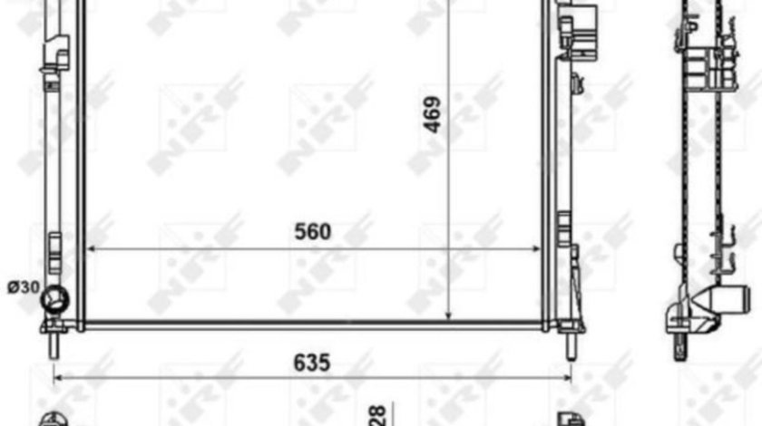 Radiator apa Renault TRAFIC II platou / sasiu (EL) 2001-2016 #3 123144