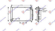 Radiator Apa - Renault Twingo 2007 , 8200369308