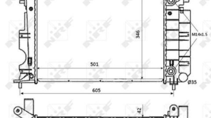 Radiator apa Saab 900 Mk II cupe 1993-1998 #2 125010