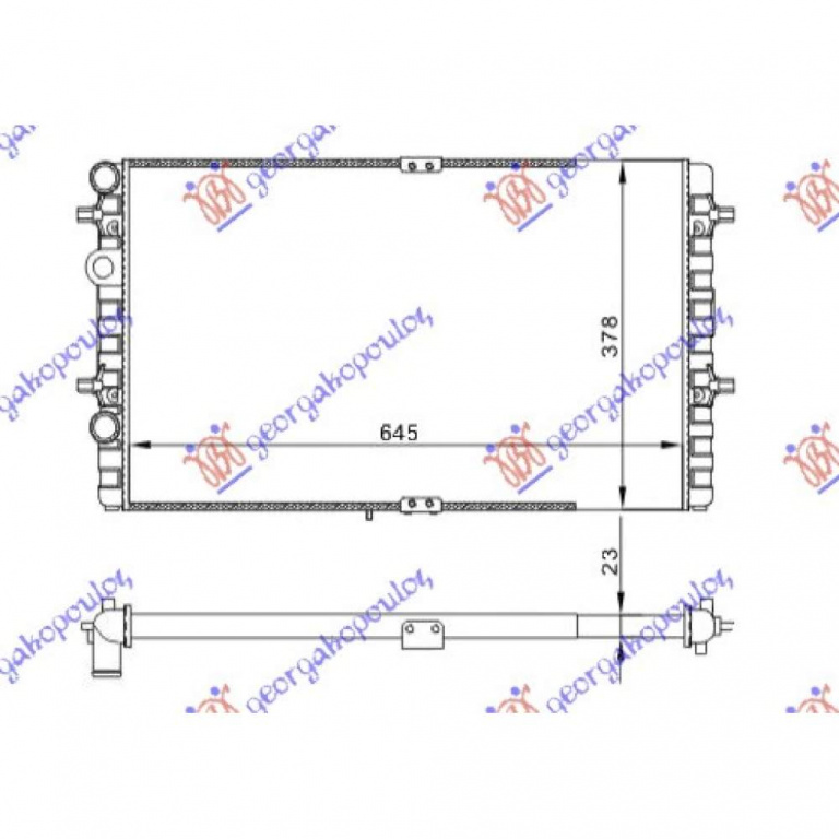 Radiator Apa - Seat Leon 1999