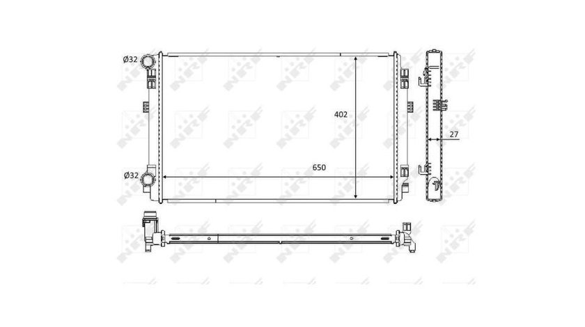 Radiator apa Seat LEON SC 2013- #3 5Q0121251EM