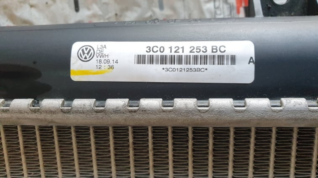 Radiator apa Skoda Octavia II 2.0 TDI RS 170cp cod piesa : 3C0121253BC
