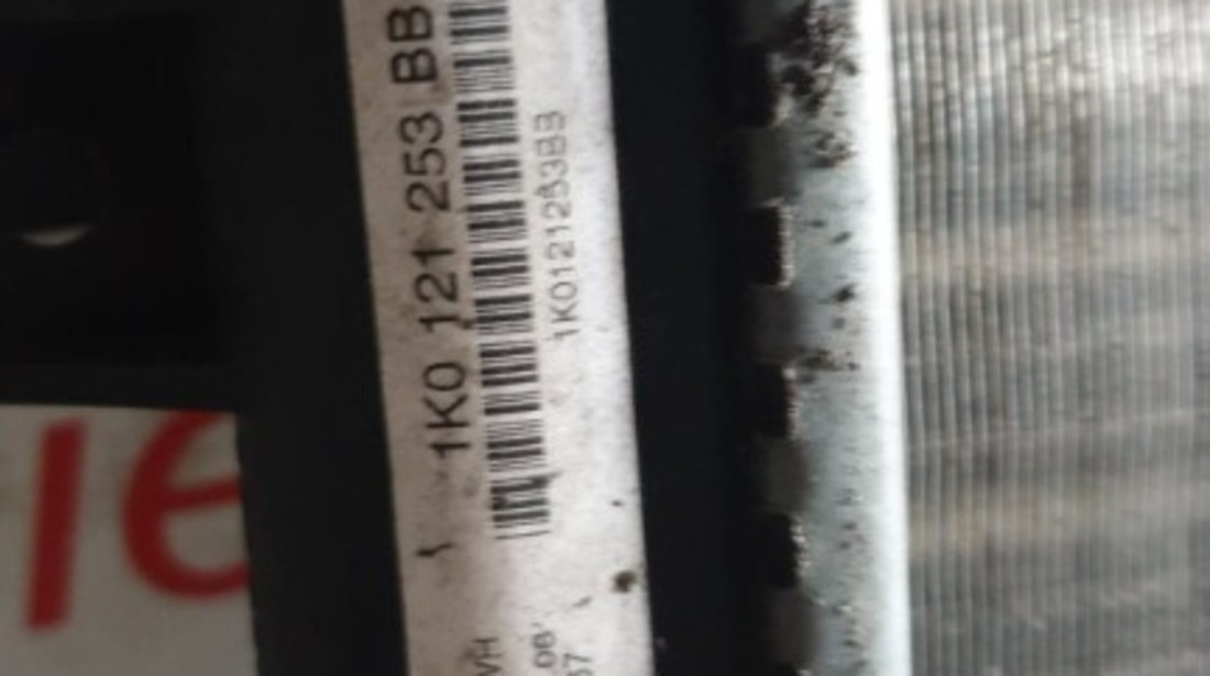 Radiator apa Skoda Superb II 1.4 TSI 125 cai motor CAXC cod piesa : 1K0121253BB