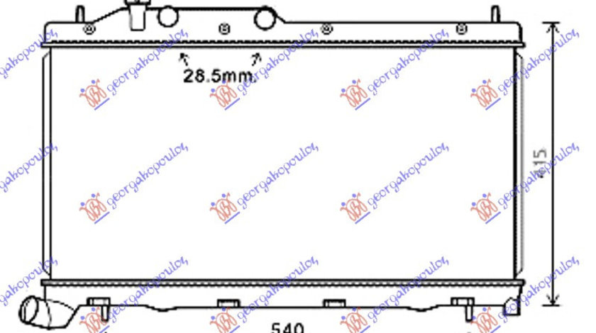 Radiator Apa - Subaru Forester 2008 , 45119-Ag080