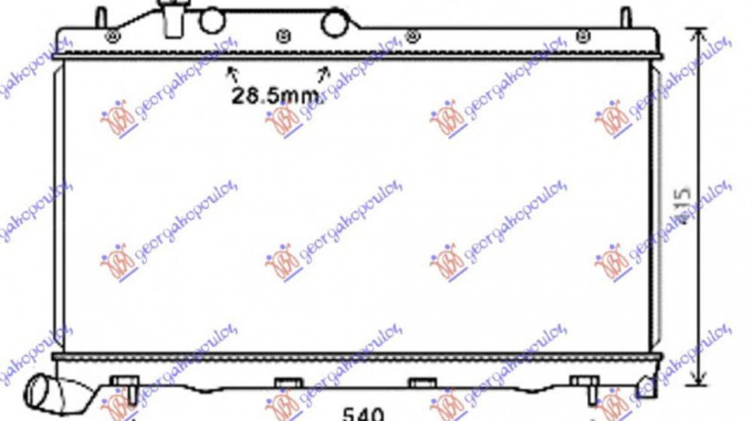 Radiator Apa - Subaru Impreza 2008 , 45119-Ag080