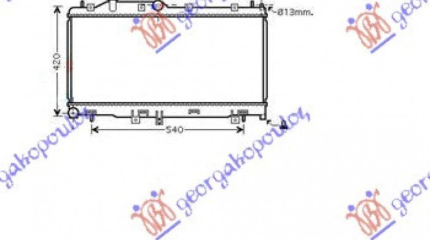 Radiator Apa - Subaru Justy 2005 , 16400-B1011