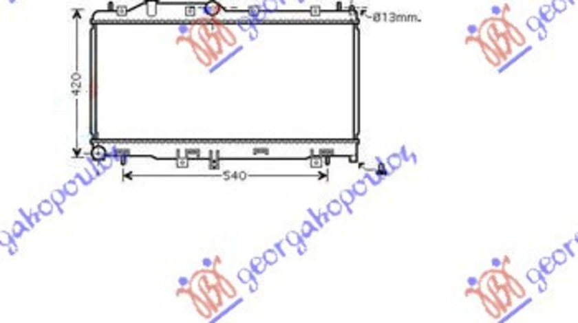 Radiator Apa - Subaru Legacy/Outback 2004 , 45111-Ag030