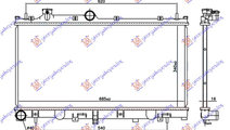 Radiator Apa - Subaru Legacy/Outback 2012 , 45119a...