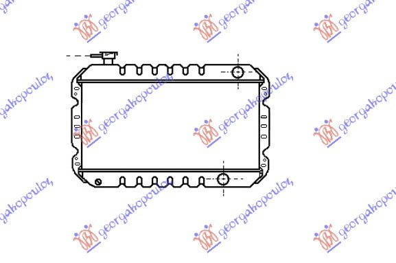 Radiator Apa - Suzuki Carry 1985 , 17700-85200