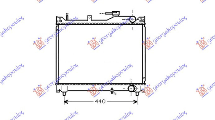 Radiator Apa - Suzuki Grand Vitara 1999 , 17700-66d01