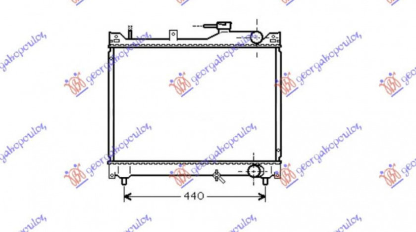 Radiator Apa - Suzuki Grand Vitara2006 2007 , 17700-66d01