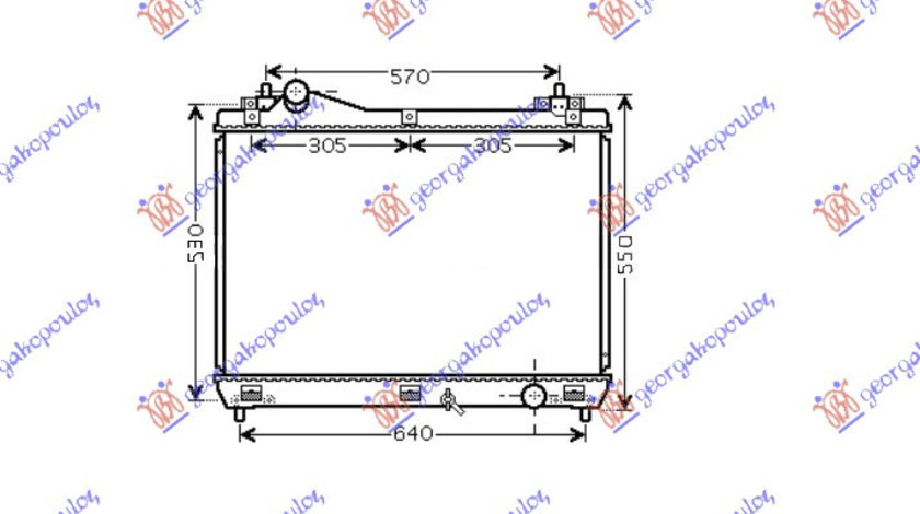 Radiator Apa - Suzuki Grand Vitara2006 2007 , 17700-66j00