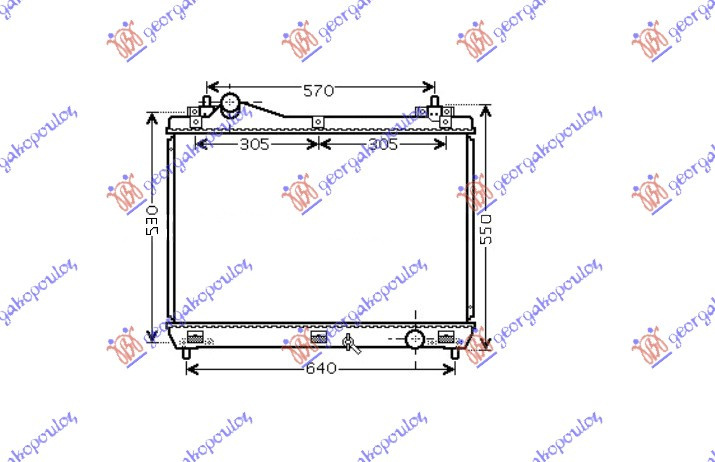Radiator Apa - Suzuki Grand Vitara2006 2007 , 1770066j00