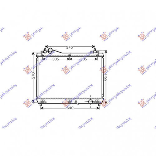 Radiator Apa - Suzuki Ignis 200 2001 , 1300220