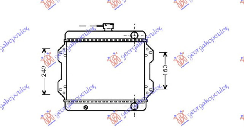 Radiator Apa - Suzuki Jeep (Sj410) Samurai 1979 , 1770080000